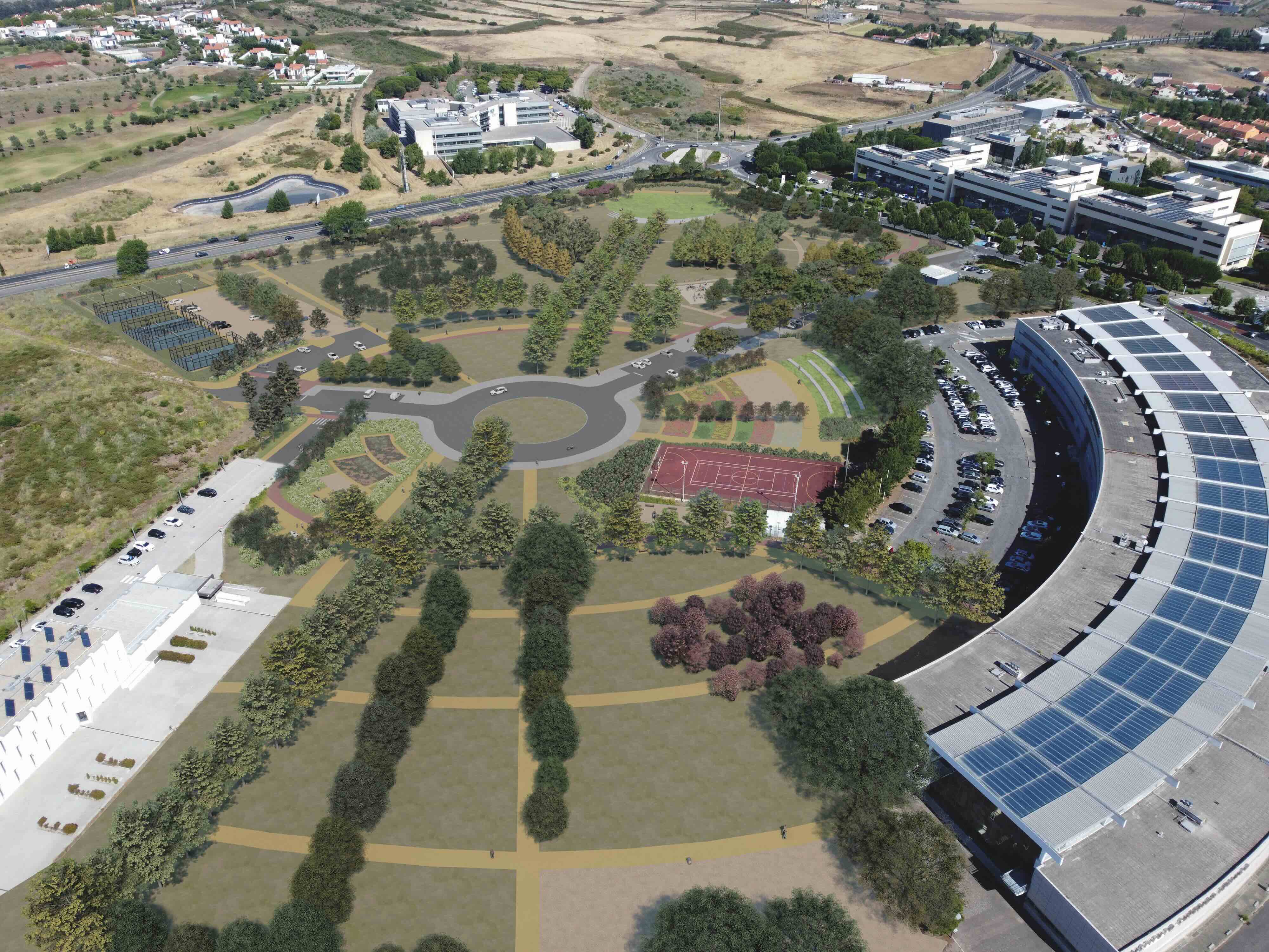 Campus IST Taguspark - Vista moderna